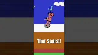 Soaring Thor #retro #retrogaming #c64 #commodore64 #retrogameroom