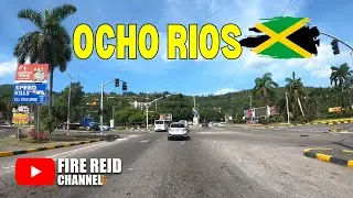 DRIVING IN OCHO RIOS TOWN IN #JAMAICA