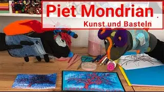 Piet Mondrian - Kunst und Basteln