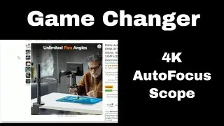 Auto Focus 4K Coin Microscope! Impressive Game Changer!