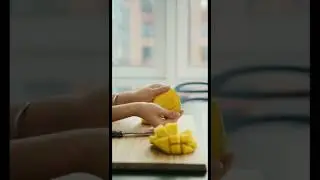# mango cutting design # shorts # fruit art # art of vegetable carving # fruit # mango