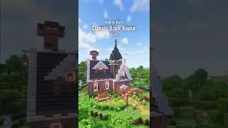 Minecraft Classic Brick House | Fantasy Build Tutorial