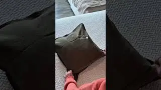 How I styled my pillows🤍 #pillows #pillow #couch #decor #amazonfinds #amazondecor