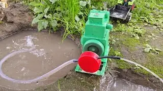 Catch fish using mini water pump? How to catch fish mini pond? Catch fishing videos?  mini pond fish