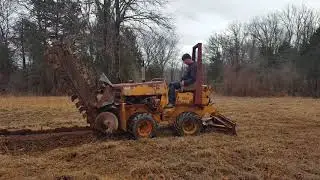 CASE 360 TRENCHER