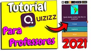 Tutorial quizizz para docentes 2021 - como usar o quizizz