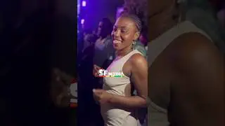 A trending lady diamond queen and her bodyguard at Beyond Kontrol Concert #beyondkontrolconcert