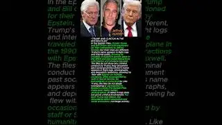 &ldquo;Trump and Clinton in the Epstein Files&rdquo;#trump#billclinton#epsteinfiles