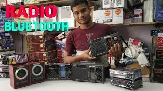 BHARAT KING BEST RADIO BLUETOOTH FM CHARGEABLE BLUETOOTH 5 BAND RADIO