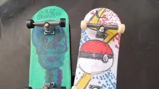 Custom fingerboard graphic 