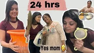Saying Yes To My Mom For 24 Hrs challenge || Alkaagarwal  || kolkata