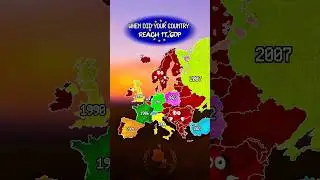 when did your country reach 1t gdp #mapping #europe #map #history #geography #shorts #mapper #edit