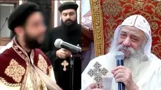 قسيس يوجه سؤال محرج الى البابا شنودة عن المسيحية ويعجز في الرد عليه - فماذا فعل له البابا