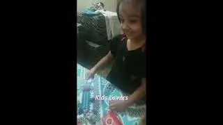 Baby Minahil loved to chit chat with her Dad on skype