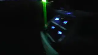 Testing new tailgate speakers. Lasers modified 106 low bass