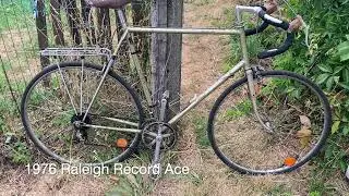 Raleigh Record Ace  - Vintage 1976 British Racing Bike