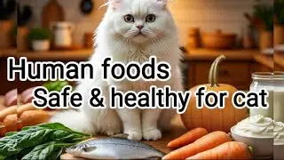 10 healthy human foods that are actually good for cats|Human foods cat can eat| best food for cats