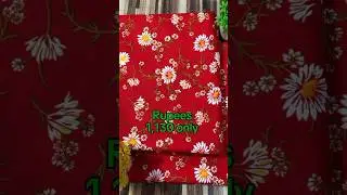 2pcs Women's unstitched Arabic Lawn printed suit🥳😜