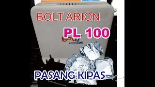 DINGINNNNN tambah Kipas Keong || MODEM BOLT ARION PL100 OPENWRT ||
