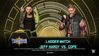 WWE 2K25 Jeff Hardy VS Cope(Edge) - Ladder match