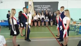 Przekazanie Sztandaru Szkoły nowemu Pocztowi 2017 r.