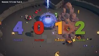 TANKNAROK Gameplay / Local multiplayer with 2 bots