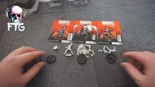 Unboxing models from a dead game - Marvel Universe by Knight Models