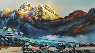 #mountainart #gallery #mountains #mountainlandscape #everest