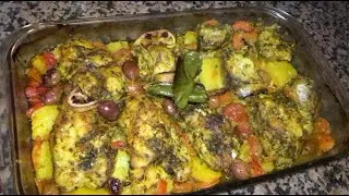 تحضير سمك الفرخ في الفرن كيجي لذيذ بزاف بالخضر جد شهي 😍😍