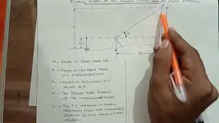 Finding height of an object( when base of the object accessible)