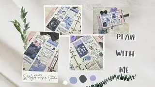 Shop Sale Week! | Plan With Me ft. Starlight Paper Studio | Aura Estelle A6 Planner