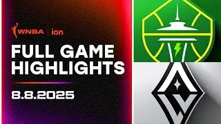 SEATTLE STORM vs LAS VEGAS ACES | GAME HIGHLIGHTS | WNBA on ION