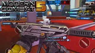 VOSK 4 TIER 5 Bounty Hunter Weapon Insane Fire Rate | Modern Combat 5: eSports FPS