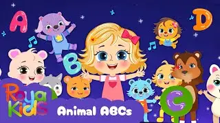 Animal ABC Song for Kids 🐾 | Learn the Alphabet with Animals | Roya Kids English