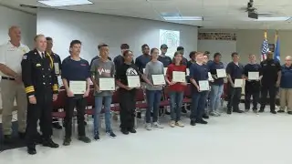 Lafayette Fire Explorers Program graduates 19 members