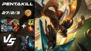 MID Akshan vs Ekko [PENTAKILL] - NA Grandmaster Patch 26.1