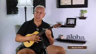Kimo Hussey and Custom LFDM Tenor Ukulele - (UKULELE FRIEND: Live Performance)