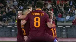 Il gol di Nainggolan - Roma - Juventus - 3-1 - Giornata 36 - Serie A