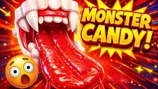 😱🍭This Monster Candy Has a Tongue & Teeth&hellip; Would You Try It?! 😱🍭#ChocoUnboxx#MonsterCandy