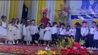 Annual day program done by kids 