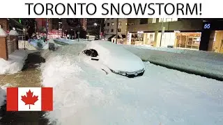 INSANE TORONTO SNOWSTORM | CANADA
