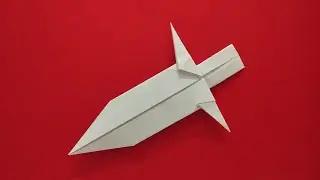 Origami Sword Tutorial - How to make paper Sword step by step