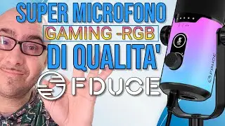 RECENSIONE  MICROFONO DA GAMING FDUCE D20 - ALTE PRESTAZIONI