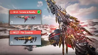 MEU NOVO COMBO FAVORITO PRA AMASSAR NA RANKED DO BR🔥CODM