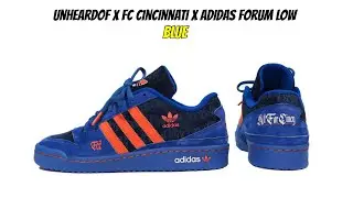 Unheardof x FC Cincinnati x Adidas Forum Low Blue