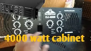 amplifier 4000 watt cabinet