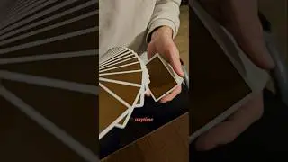 Another Fan Control 🦚🃏#nocplayingcards #magictricks #deck #magic #cards #sleightofhand #shorts