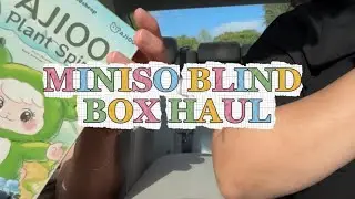 Miniso Blind Box Haul ft. Karina 