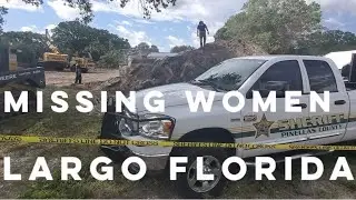 Digging up bodies of missing women in Largo Florida! Cold Case! Cleveland Hill! Pinellas County!