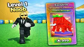 Начинаем заново как НОВИЧОК с ЭКСКЛЮЗИВНЫМ OP-НАБОРОМ в Escape Waves For Lucky Blocks (Roblox)